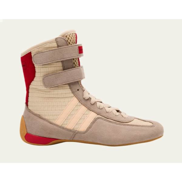 adidas x Stella McCartney Rasant High-Top Canvas Sneakers