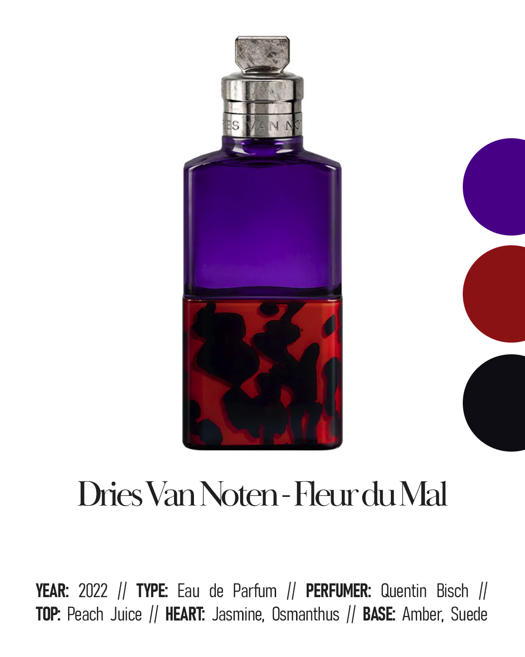 Dries Van Noten Perfume Set 1: Floral - Fleur du Mal