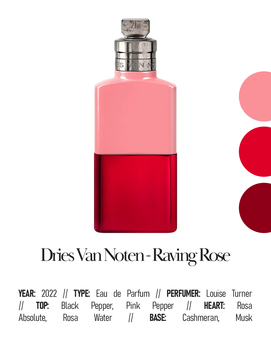 Dries Van Noten Perfume Set 1: Floral - Raving Rose
