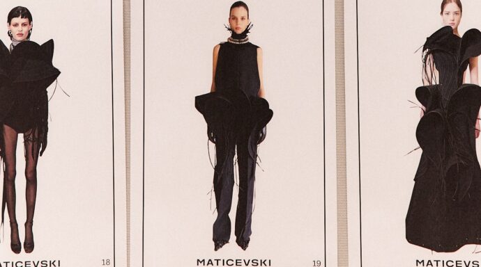 Maticevski Fall 2026 Backstage
