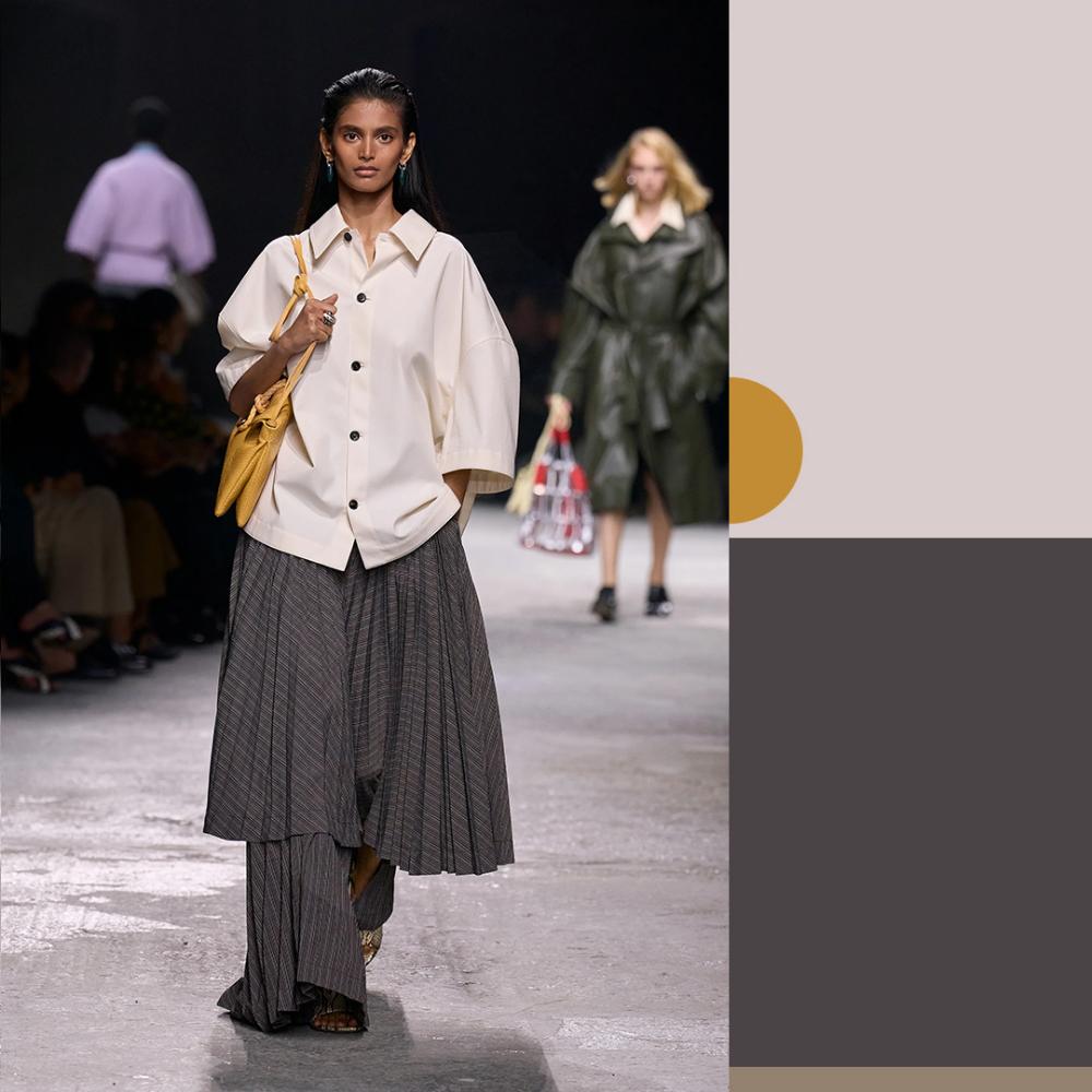 Bottega Veneta Spring 2025 Colour Palettes