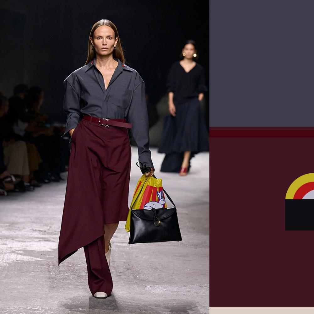 Bottega Veneta Spring 2025 Colour Palettes