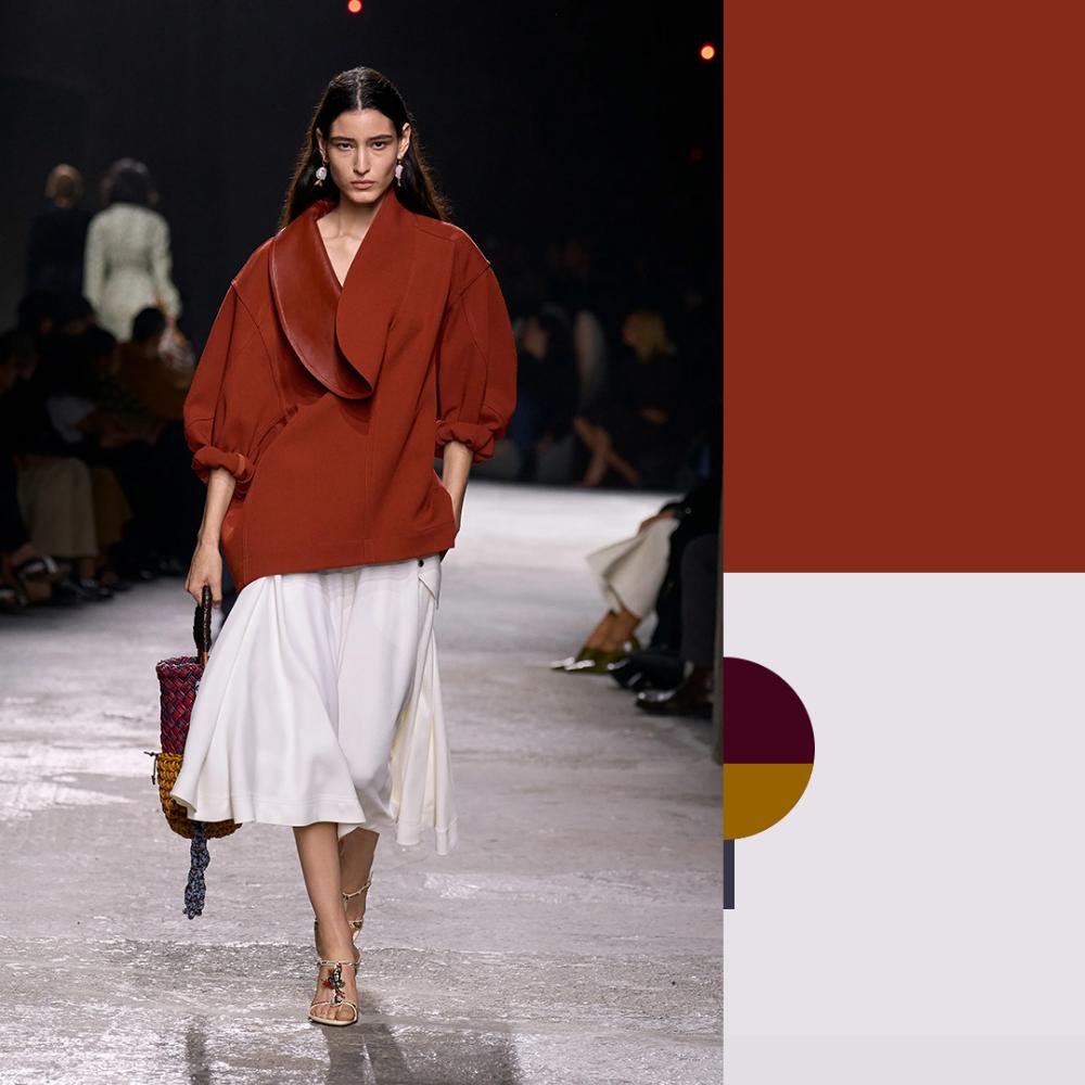 Bottega Veneta Spring 2025 Colour Palettes
