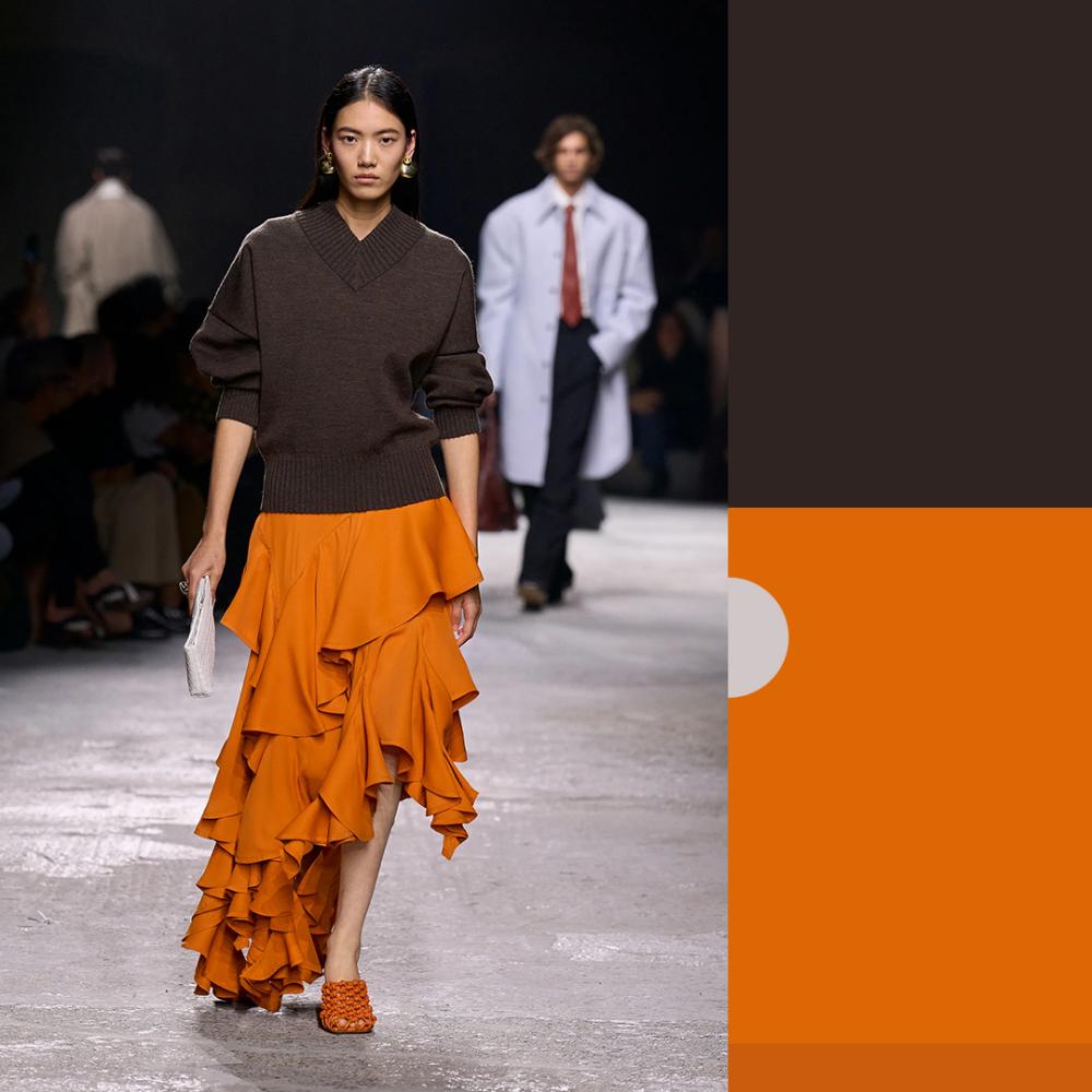 Bottega Veneta Spring 2025 Colour Palettes