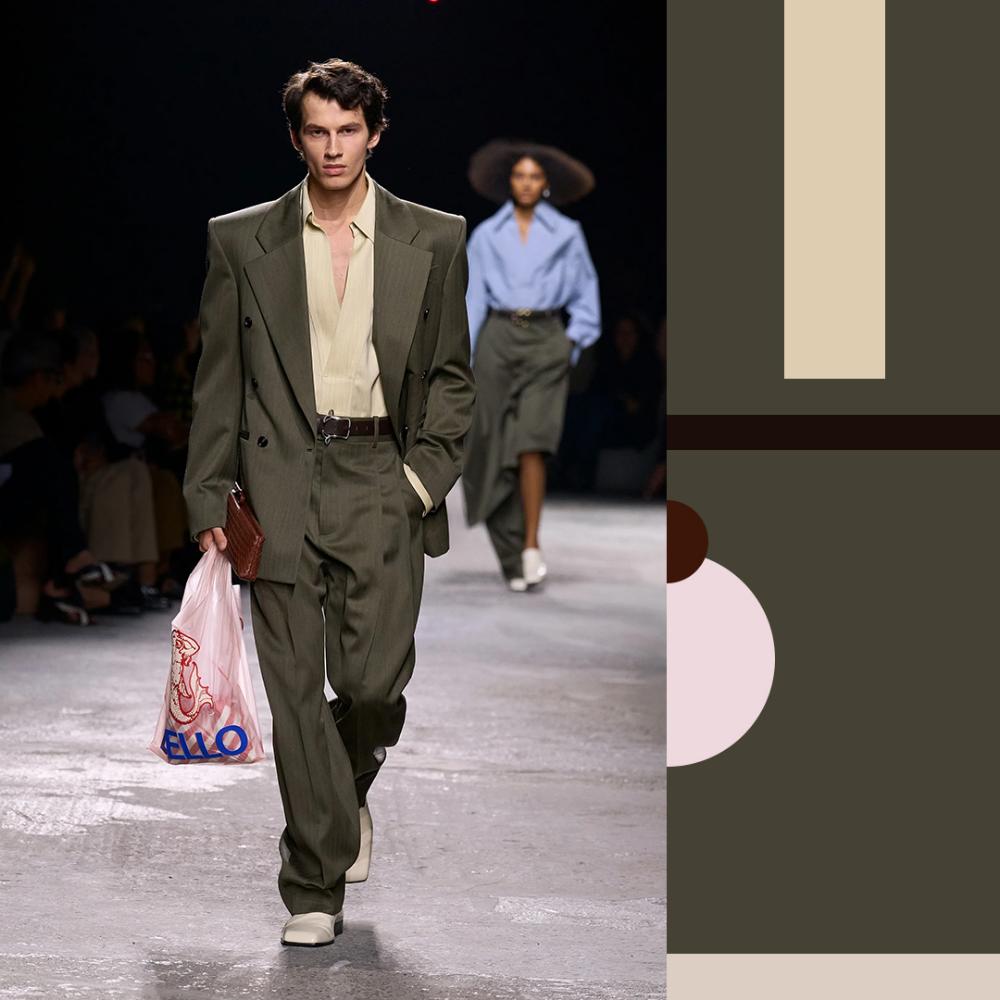 Bottega Veneta Spring 2025 Colour Palettes