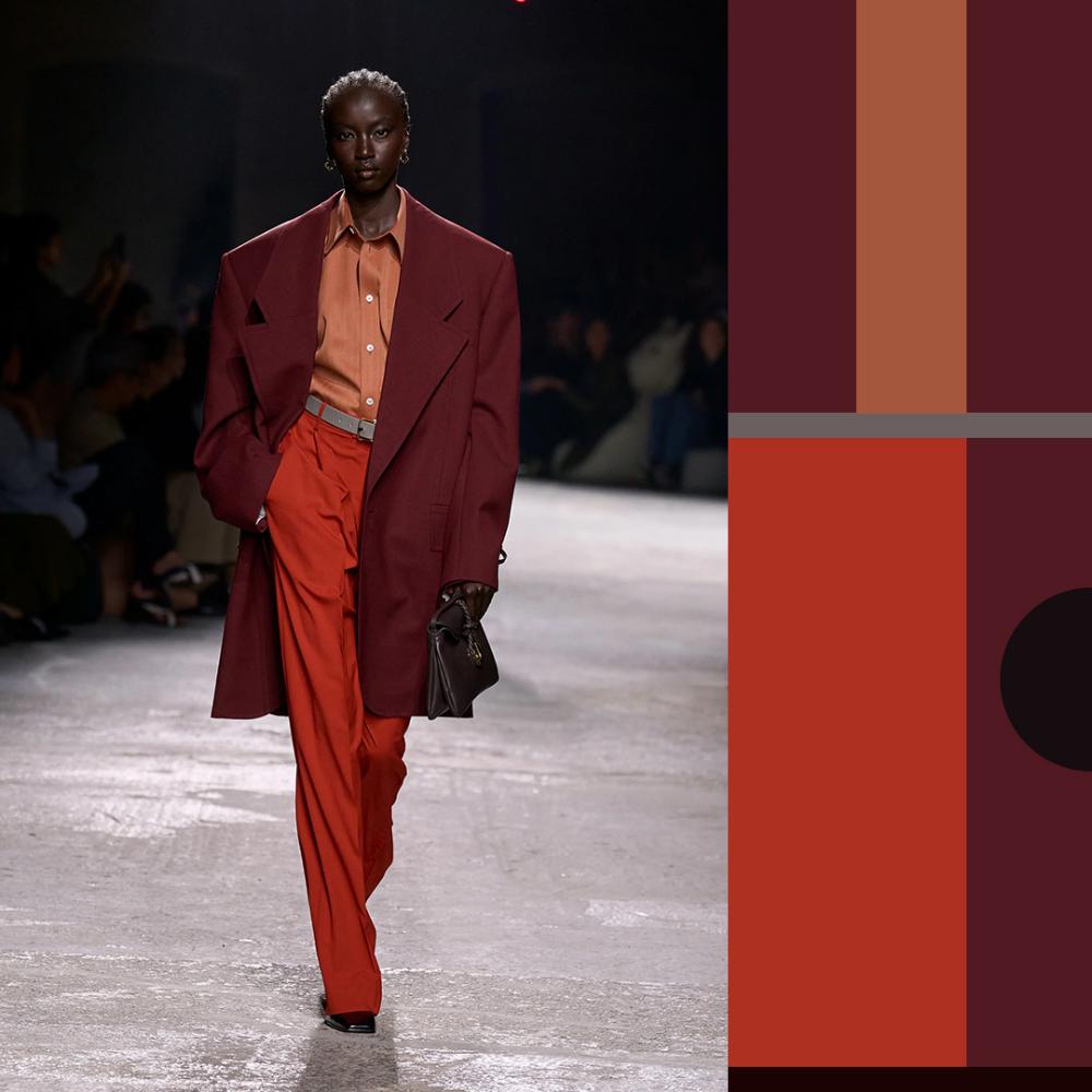Bottega Veneta Spring 2025 Colour Palettes