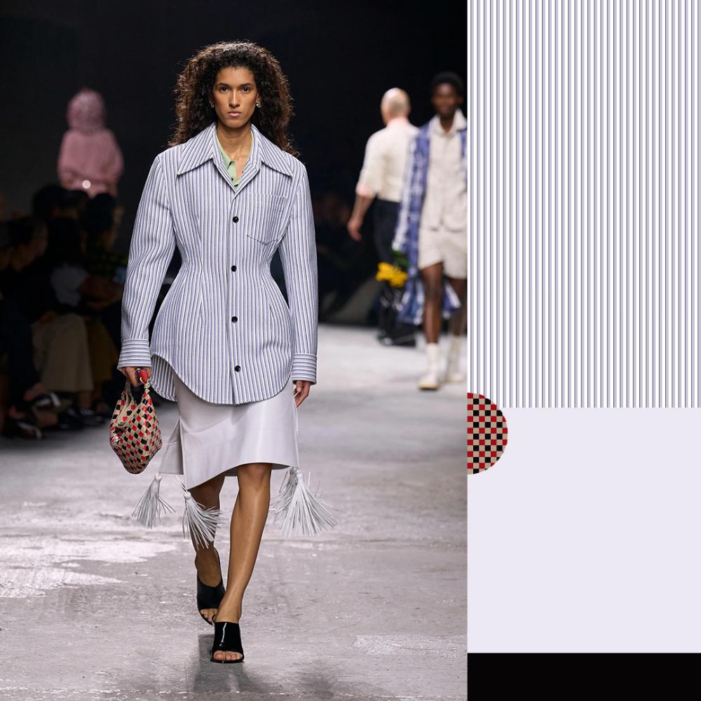 Bottega Veneta Spring 2025 Colour Palettes