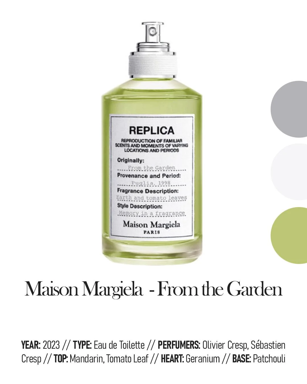 Best Niche Fragrance for Summer - Maison Margiela From the Garden