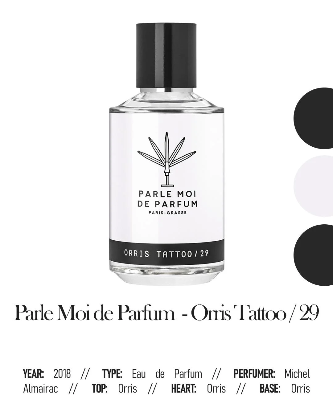 Best Niche Fragrance by Season - Spring - Parle Moi de Parfum Orris Tattoo / 29