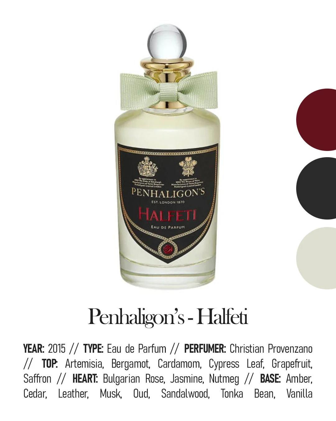 The Best Niche Fragrances for Men - Amber - Penhaligon's - Halfeti