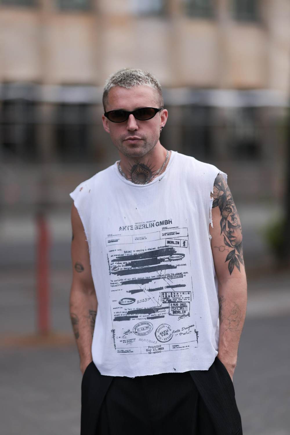 Berlin Fashion Week street style at GmbH by Jeremy Moeller for BFW