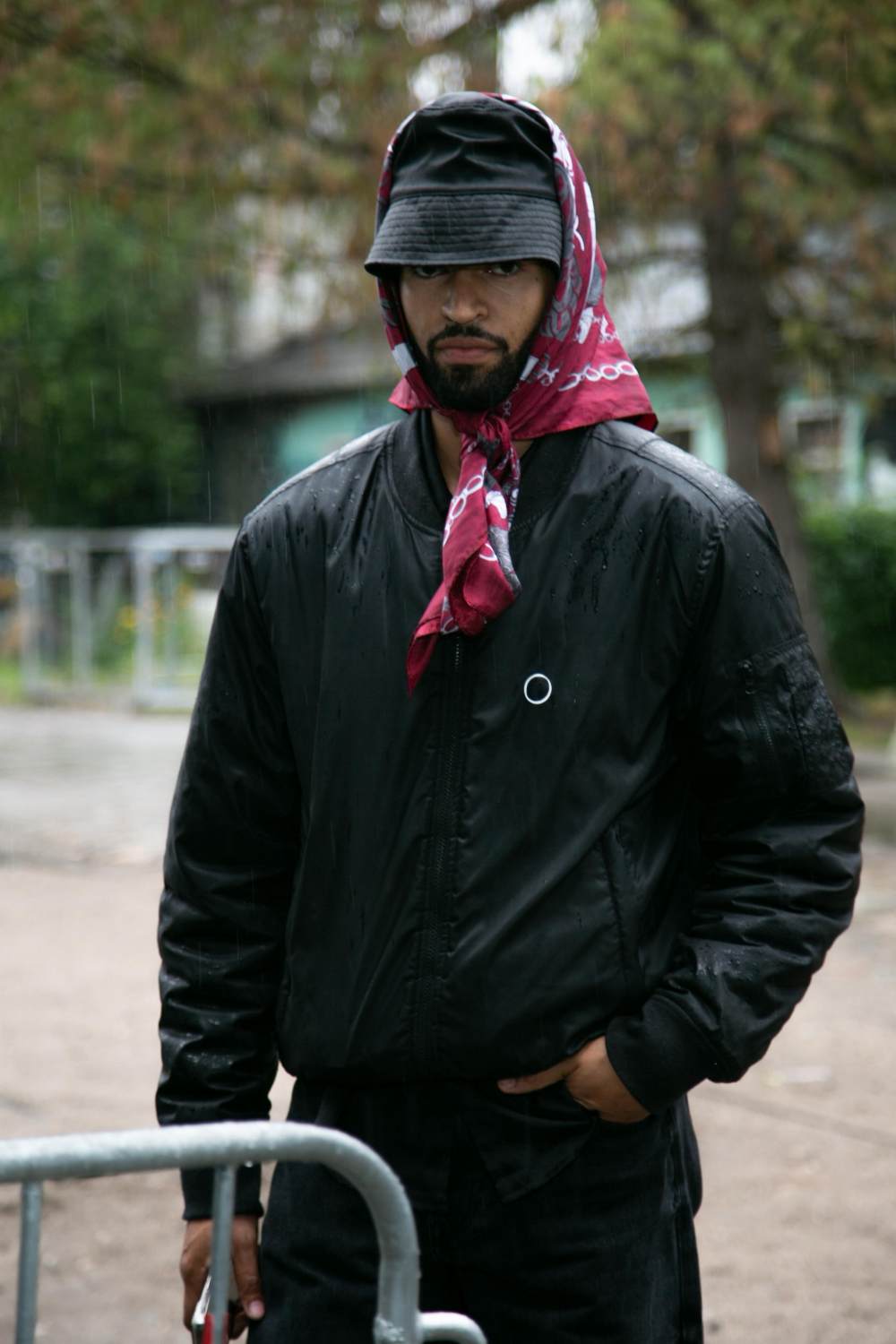 Street style at FAAM Studio by Denis Grigorev for BFW