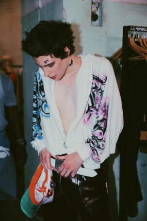 PDF Spring 2026 Menswear Backstage | Photography by Camera Moda Fashion Trust and Alex Allegra | Courtesy of PDF PDF Spring 2026 Menswear Backstage | Photography by Camera Moda Fashion Trust and Alex Allegra | Courtesy of PDF