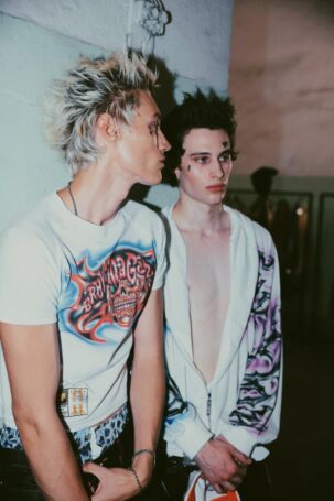 PDF Spring 2026 Menswear Backstage | Photography by Camera Moda Fashion Trust and Alex Allegra | Courtesy of PDF PDF Spring 2026 Menswear Backstage | Photography by Camera Moda Fashion Trust and Alex Allegra | Courtesy of PDF