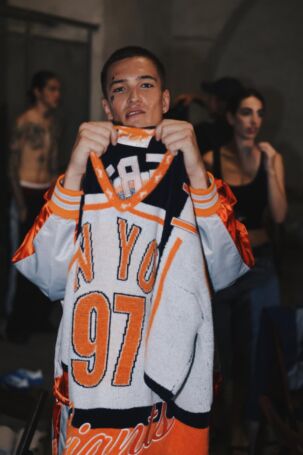 PDF Spring 2026 Menswear Backstage | Photography by Camera Moda Fashion Trust and Alex Allegra | Courtesy of PDF PDF Spring 2026 Menswear Backstage | Photography by Camera Moda Fashion Trust and Alex Allegra | Courtesy of PDF