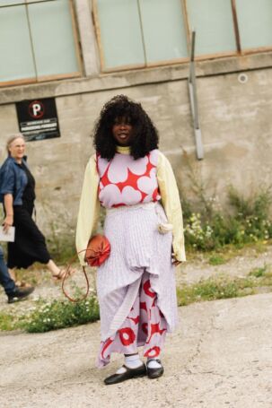 3/39 | Street Style at Copenhagen Fashion Week Spring 2026 | Photo: Noor-u-nisa Khan | Courtesy of Copenhagen Fashion Week Street Style at Copenhagen Fashion Week Spring 2026 | Photo: Noor-u-nisa Khan | Courtesy of Copenhagen Fashion Week