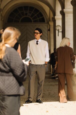 6/39 | Street Style at Copenhagen Fashion Week Spring 2026 | Photo: Noor-u-nisa Khan | Courtesy of Copenhagen Fashion Week Street Style at Copenhagen Fashion Week Spring 2026 | Photo: Noor-u-nisa Khan | Courtesy of Copenhagen Fashion Week