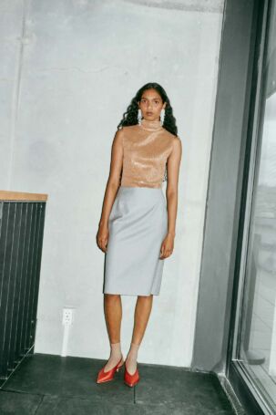 2/26 | Malaikaraiss Spring 2027 | Photo: Marc Krause | Courtesy of Berlin Fashion Week Malaikaraiss Spring 2027 | Photo: Marc Krause | Courtesy of Berlin Fashion Week
