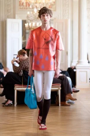 6/24 | Andrej Gronau Spring 2027 | Photo: James Cochrane | Courtesy of Berlin Fashion Week Andrej Gronau Spring 2027 | Photo: James Cochrane | Courtesy of Berlin Fashion Week