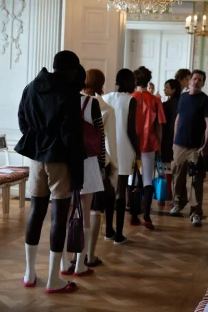 9/28 | Andrej Gronau Spring 2027 Setting | Photo: Tim Kestel | Courtesy of Berlin Fashion Week Andrej Gronau Spring 2027 Setting | Photo: Tim Kestel | Courtesy of Berlin Fashion Week