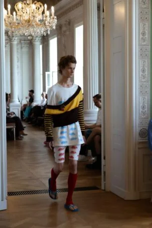 11/28 | Andrej Gronau Spring 2027 Setting | Photo: Tim Kestel | Courtesy of Berlin Fashion Week Andrej Gronau Spring 2027 Setting | Photo: Tim Kestel | Courtesy of Berlin Fashion Week