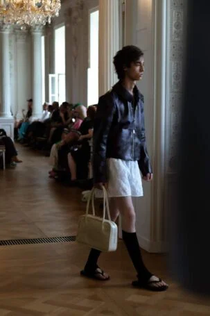 12/28 | Andrej Gronau Spring 2027 Setting | Photo: Tim Kestel | Courtesy of Berlin Fashion Week Andrej Gronau Spring 2027 Setting | Photo: Tim Kestel | Courtesy of Berlin Fashion Week