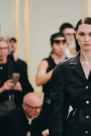 12/43 | Haderlump Spring 2027 Setting | Photo: Ben Mönks | Courtesy of Berlin Fashion Week Haderlump Spring 2027 Setting | Photo: Ben Mönks | Courtesy of Berlin Fashion Week