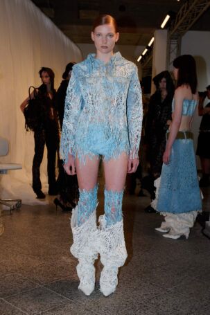 2/15 | Kasia Kucharska Spring 2027 | Photo: James Cochrane | Courtesy of Berlin Fashion Week Kasia Kucharska Spring 2027 | Photo: James Cochrane | Courtesy of Berlin Fashion Week