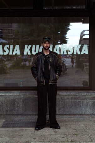 5/25 | Kasia Kucharska Spring 2027 Street Style | Photo: Tim Kestel | Courtesy of Berlin Fashion Week Kasia Kucharska Spring 2027 Street Style | Photo: Tim Kestel | Courtesy of Berlin Fashion Week