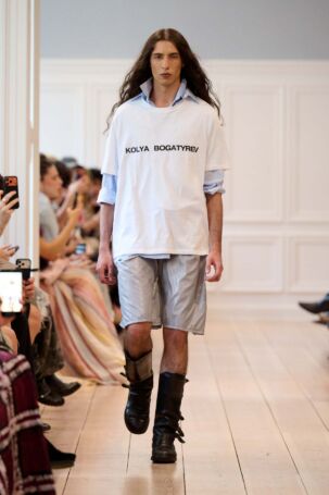 3/31 | Kolya Bogatyrev Spring 2027 | Photo: James Cochrane | Courtesy of Berlin Fashion Week Kolya Bogatyrev Spring 2027 | Photo: James Cochrane | Courtesy of Berlin Fashion Week