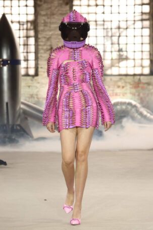 1/38 | Marina Hoermanseder Spring 2027 | Photo: Boris Marberg | Courtesy of Berlin Fashion Week Marina Hoermanseder Spring 2027 | Photo: Boris Marberg | Courtesy of Berlin Fashion Week