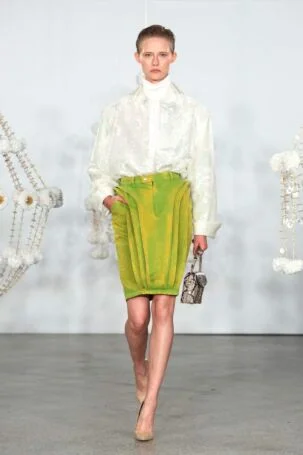 4/31 | Mariusz Przybylski Spring 2027 | Photo: Boris Marberg | Courtesy of Berlin Fashion Week Mariusz Przybylski Spring 2027 | Photo: Boris Marberg | Courtesy of Berlin Fashion Week