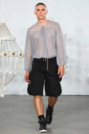 6/31 | Mariusz Przybylski Spring 2027 | Photo: Boris Marberg | Courtesy of Berlin Fashion Week Mariusz Przybylski Spring 2027 | Photo: Boris Marberg | Courtesy of Berlin Fashion Week
