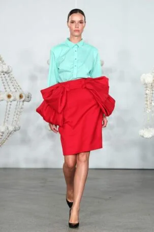 12/31 | Mariusz Przybylski Spring 2027 | Photo: Boris Marberg | Courtesy of Berlin Fashion Week Mariusz Przybylski Spring 2027 | Photo: Boris Marberg | Courtesy of Berlin Fashion Week