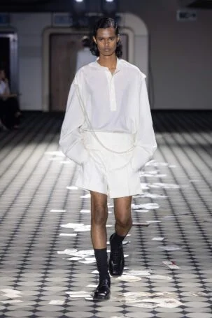 3/20 | Marke Spring 2027 | Photo: Andreas Hofrichter | Courtesy of Berlin Fashion Week Marke Spring 2027 | Photo: Andreas Hofrichter | Courtesy of Berlin Fashion Week