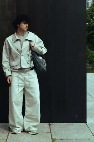 5/28 | Milk of Lime Spring 2027 Street Style | Photo: Tim Kestel | Courtesy of Berlin Fashion Week Milk of Lime Spring 2027 Street Style | Photo: Tim Kestel | Courtesy of Berlin Fashion Week