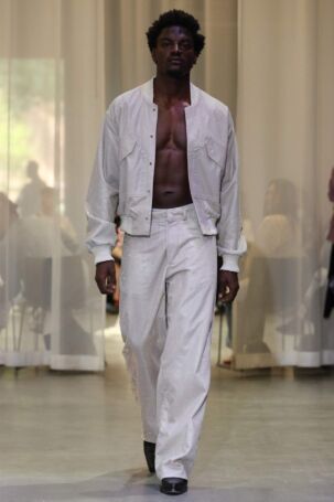 1/26 | Nowrubi Spring 2027 | Photo: Boris Marberg | Courtesy of Berlin Fashion Week Nowrubi Spring 2027 | Photo: Boris Marberg | Courtesy of Berlin Fashion Week
