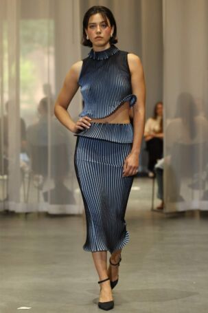 6/26 | Nowrubi Spring 2027 | Photo: Boris Marberg | Courtesy of Berlin Fashion Week Nowrubi Spring 2027 | Photo: Boris Marberg | Courtesy of Berlin Fashion Week