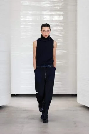 10/35 | William Fan Spring 2027 | Courtesy of Berlin Fashion Week William Fan Spring 2027 | Courtesy of Berlin Fashion Week