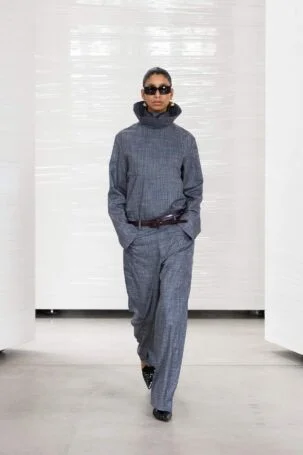12/35 | William Fan Spring 2027 | Courtesy of Berlin Fashion Week William Fan Spring 2027 | Courtesy of Berlin Fashion Week