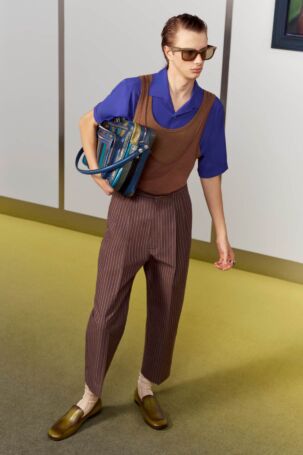11/31 | Acne Studios Spring 2027 Menswear | Courtesy of Acne Studios Acne Studios Spring 2027 Menswear | Courtesy of Acne Studios