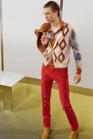 12/31 | Acne Studios Spring 2027 Menswear | Courtesy of Acne Studios Acne Studios Spring 2027 Menswear | Courtesy of Acne Studios