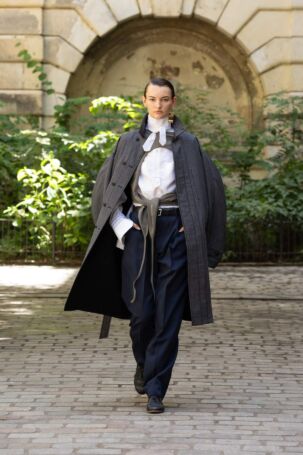 6/32 |Look 6| Beautiful People Spring 2027 Menswear | Courtesy of Beautiful People Beautiful People Spring 2027 Menswear | Courtesy of Beautiful People