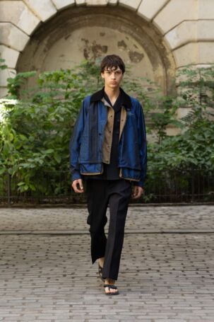12/32 |Look 11A| Beautiful People Spring 2027 Menswear | Courtesy of Beautiful People Beautiful People Spring 2027 Menswear | Courtesy of Beautiful People