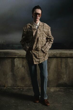 4/21 | Magliano Spring 2027 Menswear | Photo: Alessia Gunawan | Courtesy of Magliano Magliano Spring 2027 Menswear | Photo: Alessia Gunawan | Courtesy of Magliano