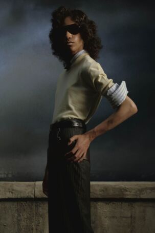 1/9 | Magliano x Carrera Collaboration | Spring 2027 Menswear | Photo: Alessia Gunawan | Courtesy of Magliano Magliano x Carrera Collaboration | Spring 2027 Menswear | Photo: Alessia Gunawan | Courtesy of Magliano