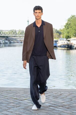 1/34 | Officine Générale Spring 2027 Menswear | Courtesy of Officine Générale Officine Générale Spring 2027 Menswear | Courtesy of Officine Générale