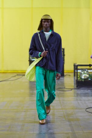 12/26 | Solid Homme Spring 2027 Menswear | Photo: Luca Tombolini | Courtesy of Solid Homme Solid Homme Spring 2027 Menswear | Photo: Luca Tombolini | Courtesy of Solid Homme
