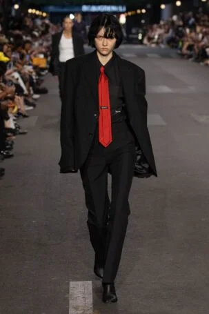 1/49 | Vetements Spring 2027 Menswear | Courtesy of Vetements Vetements Spring 2027 Menswear | Courtesy of Vetements