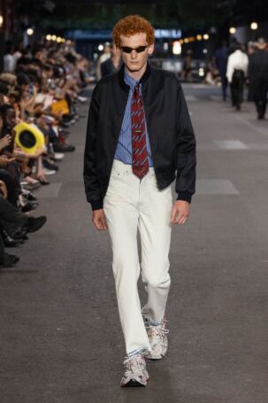 12/49 | Vetements Spring 2027 Menswear | Courtesy of Vetements Vetements Spring 2027 Menswear | Courtesy of Vetements